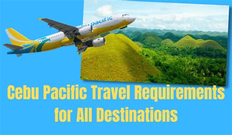 cebu pacific requirements|Cebu Pacific Travel Requirements for Local and .